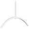 Ekena Millwork Archdale Architectural Grade PVC Gable Bracket, 108"W x 67 1/2"H x 2"D x 4"F, 15/12 Pitch GBP108X68X0204ARC00 - alternate 1